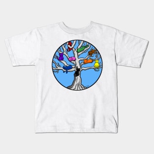 Tree of 9 Lives Kids T-Shirt